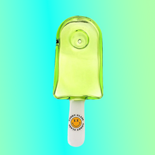 Load image into Gallery viewer, Cute Ice Cream Popsicle Pipe | Pretty Green Pipe for Sale | Girly Pipes for Smoking | Cannabis Pipes | Ice Cream Pipe
