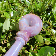 Load image into Gallery viewer, Pretty Purple Pipe Pink and Purple Marbled FADE Hand Pipe for Smoking