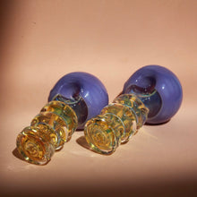 Load image into Gallery viewer, Cute Purple Modern Glass Art Bulb Smoking Pipe | 420 Accessories |