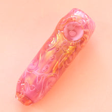 Load image into Gallery viewer, Cute Pink Steamroller for Smoking Weed | Thick Glass |  420 Accessories