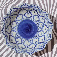 Load image into Gallery viewer, Blue Porcelain Roll Tray | Shop Bloomfield Hand Painted in Thailand
