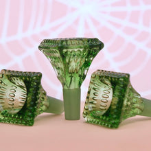 Load image into Gallery viewer, Elegant and Green 14mm Bowl Pieces for Sale | Shop Bloomfield