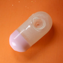 Load image into Gallery viewer, Glow in the Dark Pill Pipe | Girly Pipes | Shop Bloomfield