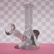 Load image into Gallery viewer, Cute Mini Medium Bong with Diamond Bowl Piece