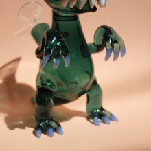 Load image into Gallery viewer, Details of Cute Blue Dinosaur Water Pipe and Bong