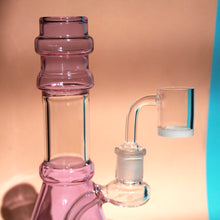 Load image into Gallery viewer, Pretty Purple Bong or Dab Rig for Sale | Shop 420 Weed Accessories with Banger for Concentrates