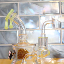 Load image into Gallery viewer, Honey Drizzle Bong with Banger - For use with Concentrates