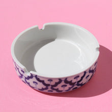 Load image into Gallery viewer, Hand Painted Porcelain Blue Ash Tray - Made in Thailand | Shop Bloomfield Cute Online Smoke Shop Head Shop Ash Tray