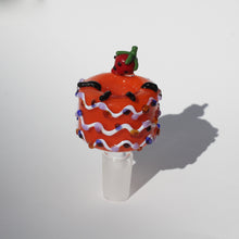 Load image into Gallery viewer, Cake 14mm Bowl Piece Slide for Bong - Yellow Blue and Orange , Strawberry and Watermelon | Cute Online Smoke Shop Bloomfield | Cute Headshop