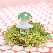 Load image into Gallery viewer, Green Mushroom Carb Cap for Smoking Concentrate