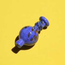 Load image into Gallery viewer, Purple Carb Cap for Dab Rig | Gold Speckles | Shop Bloomfield for 420 Accessories | Shop Dab Accessories