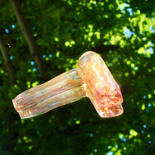 Load image into Gallery viewer, Girly Pink Hammer Bubbler Water Pipe for Smoking | Shop Bloomfield | Cute Online Smoke Shop