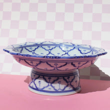 Load image into Gallery viewer, Blue Porcelain Roll Tray | Shop Bloomfield Hand Painted in Thailand