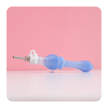 Load image into Gallery viewer, Cute Blue Nectar Collector for Smoking Concentrates | Shop Bloomfield