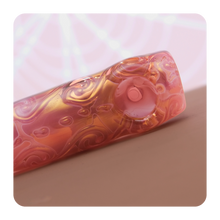 Load image into Gallery viewer, Cute Pink Steamroller for Smoking | Thick Glass |  420 Accessories