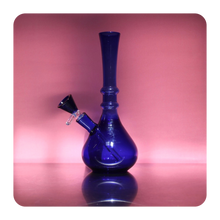 Load image into Gallery viewer, Sue Retro Bong Water Pipe | Sapphire | Shop Bloomfield Cute Bongs