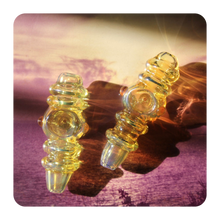 Load image into Gallery viewer, Cute Purse Pipe | Iridescent Hand Pipe / Steamroller for Smoking
