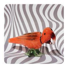 Load image into Gallery viewer, Cute Orange Bird Hand Pipe for Smoking | Shop Bloomfield | Parrot Pipe