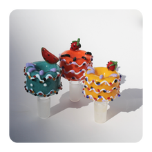 Load image into Gallery viewer, Birthday Cake 14mm Bowl Piece Slide for Bong - Yellow Blue and Orange , Strawberry and Watermelon | Cute Online Smoke Shop Bloomfield | Cute Headshop