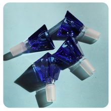Load image into Gallery viewer, Blue Pyramid 14mm Bowl Piece for Bong | 420 Accessories