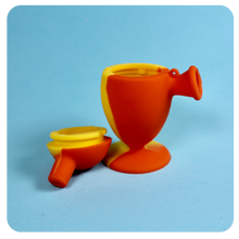 Load image into Gallery viewer, Orange Camo Silicone Joint Bubbler | Online Head Shop