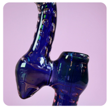 Load image into Gallery viewer, Cute Metallic Blue Bubbler | Smoke Shop
