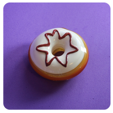 Load image into Gallery viewer, Cute, Kawaii Glass Donut Hand Pipe for Smoking | 420