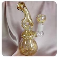 Load image into Gallery viewer, Cute Yellow Mini Modern Bong | Shop Bloomfield | Cute and Girly Smoking Accessories