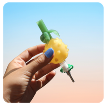 Load image into Gallery viewer, Pineapple Nectar Collector | Cute Dab Straw for Smoking Concentrates
