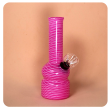 Load image into Gallery viewer, Mini Pink Bubbler for Sale | 420 Aesthetic Glass for Smoking