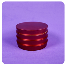 Load image into Gallery viewer, Red Weed Grinder / Affordable Online Smoke Shop and Smoke Accessories | Art-Deco Inspired Grinder