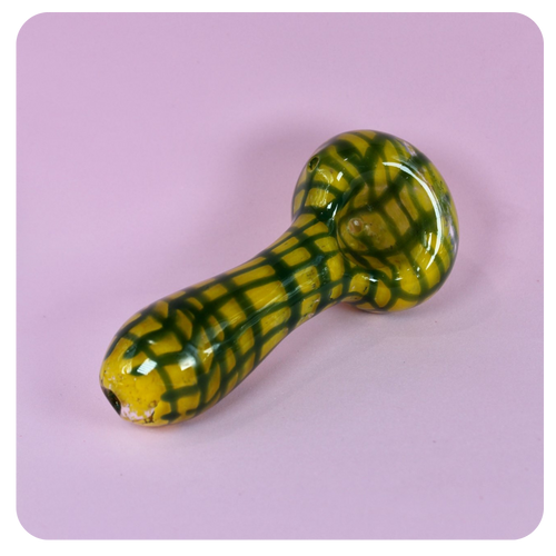 Cute Yellow Pipe for Smoking | 420 Pipe | Weed Smoker Gifts