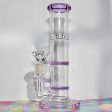 Load image into Gallery viewer, Purple Water Pipe Bong - Diamond Bowl Piece / Slide | Cute Online Smoke Shop Head Shop
