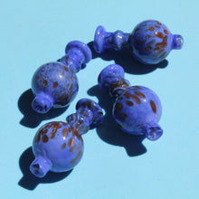 Load image into Gallery viewer, Purple Carb Cap for Dab Rig / Concentrates | Gold Speckles | Shop Bloomfield for 420 Accessories
