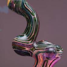 Load image into Gallery viewer, Glitter Bubbler | Color Changing Glass | Cute, Girly Smoke Accessories