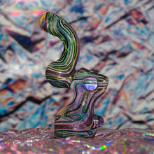 Load image into Gallery viewer, Cute and GIrly Glitter Bubbler with Color Changing Glass | 420