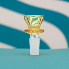 Load image into Gallery viewer, Cute Yellow Bowl Piece for Bong | 14mm | Shop Bloomfield for 420 Accessories and more!