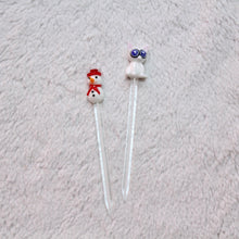 Load image into Gallery viewer, Snowman Dabber and Kitty Cat Dabber | Cute Dab Tools