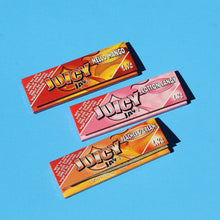 Load image into Gallery viewer, Juicy Jay's Mello Mango, Cotton Candy and Peaches and Cream Rolling Papers