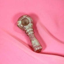 Load image into Gallery viewer, Textured Cute Pink Hand Pipe for Smoking | 420
