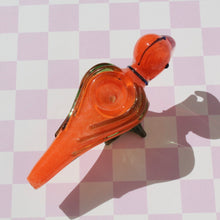 Load image into Gallery viewer, Cute Trendy Orange Bird Hand Pipe for Smoking | Shop Bloomfield