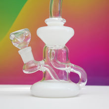 Load image into Gallery viewer, Affordable and Cute Recycler for Sale | White, Modern 420 accessories