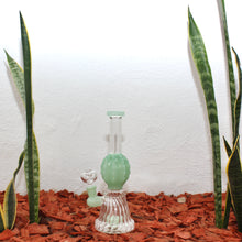 Load image into Gallery viewer, Best Cute Online Smoke Shop / Green Cactus Bong / Water Pipe Crystal Jade / Head Shop