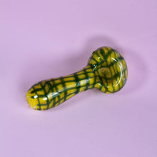 Load image into Gallery viewer, Yellow Glass Pipe