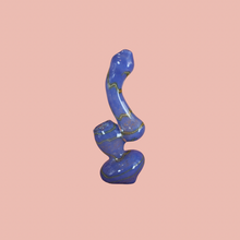 Load image into Gallery viewer, Mini Glass Bubbler for Smoking | Purple Glass Pipe | Shop Bloomfield | Smoking Accessories