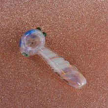 Load image into Gallery viewer, Pink Hand Pipe with White Swirl on the Neck | Cute Smokeware
