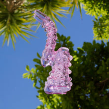 Load image into Gallery viewer, Pretty Purple Bubbler  | Purple Glass Tentacle Water Pipe / Bubbler