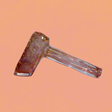 Load image into Gallery viewer, Cute Pink Hammer Bubbler / Water Pipe | Shop Bloomfield