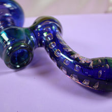 Load image into Gallery viewer, Metallic Blue Bubbler for Smoking