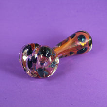 Load image into Gallery viewer, Cute Pink Hand Pipe with Blue Blobs
